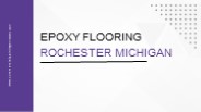 Commercial Epoxy Floors Michigan