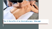 Benefits of an Aromatherapy Massage (1)