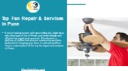 Best Fan Repair Services In Pune
