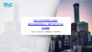Accounting and Bookkeeping Services in Dubai