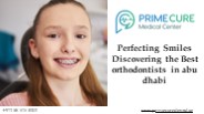 Orthodontists in Abu Dhabi