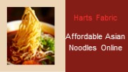Affordable Asian Noodles Online