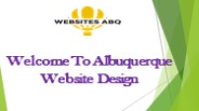 Welcome To Albuquerque Website Design