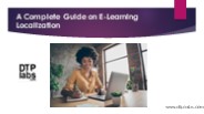 A Complete Guide on E-Learning Localization – DTP Labs