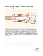 Benefits of influencer marketing