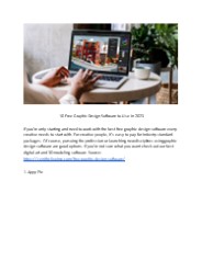 10 Free Graphic Design Software to Use in 2023
