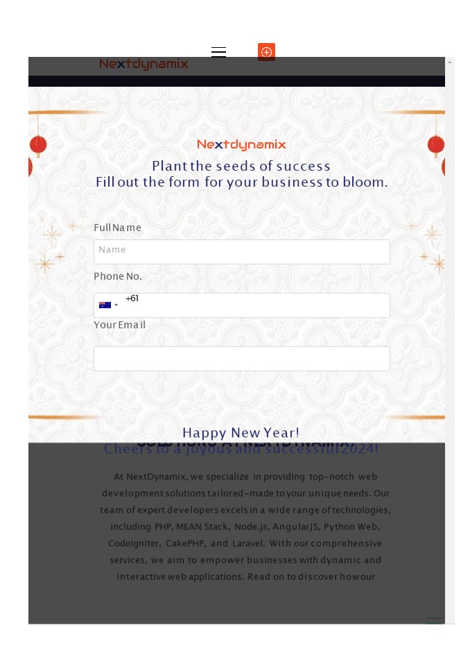 Delivering performance-driven web development | Nextdynamix