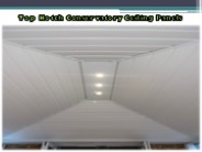 Top Notch Conservatory Ceiling Panels
