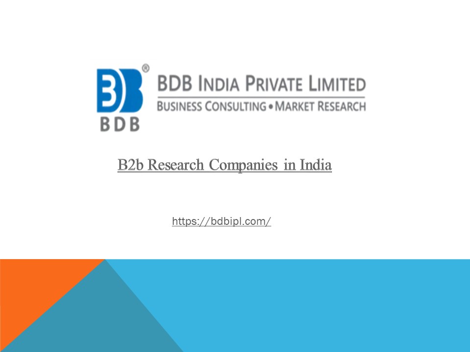 B2b Research Companies in India