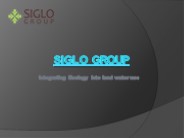 Safeguarding Nature: Siglo Group's Conservation Action Plan