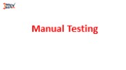 Manual Testing Course in Hyderabad