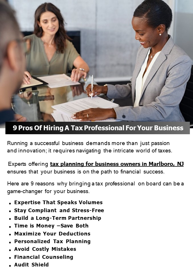 9 Pros Of Hiring A Tax Professional For Your Business