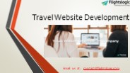 Travel Website Development