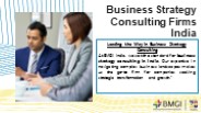 Business Strategy Consulting Firms India