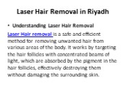 Laser Hair Removal in Riyadh