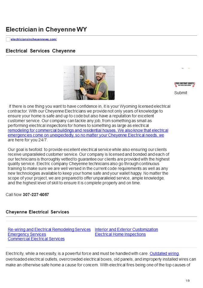 Electrician in Cheyenne WY (1)