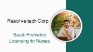 Saudi Prometric Licensing for Nurses