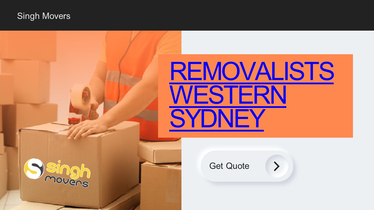 Removalists Western Sydney