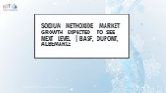Sodium Methoxide Market