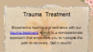 Trauma Treatment