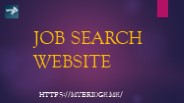 Job Search Website - mybridge.me