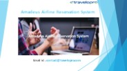 Amadeus Airline Reservation System