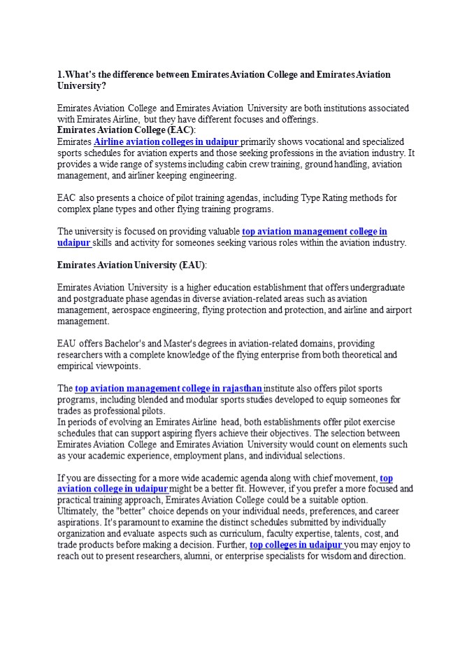 cruise management course in udaipur