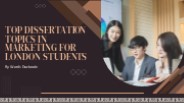 Dissertation Topics In Marketing In London