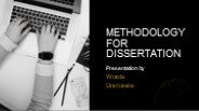 Methodology For Dissertation Example In Wales
