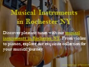 Musical Instruments in Rochester NY
