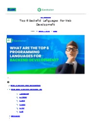 Programming language types