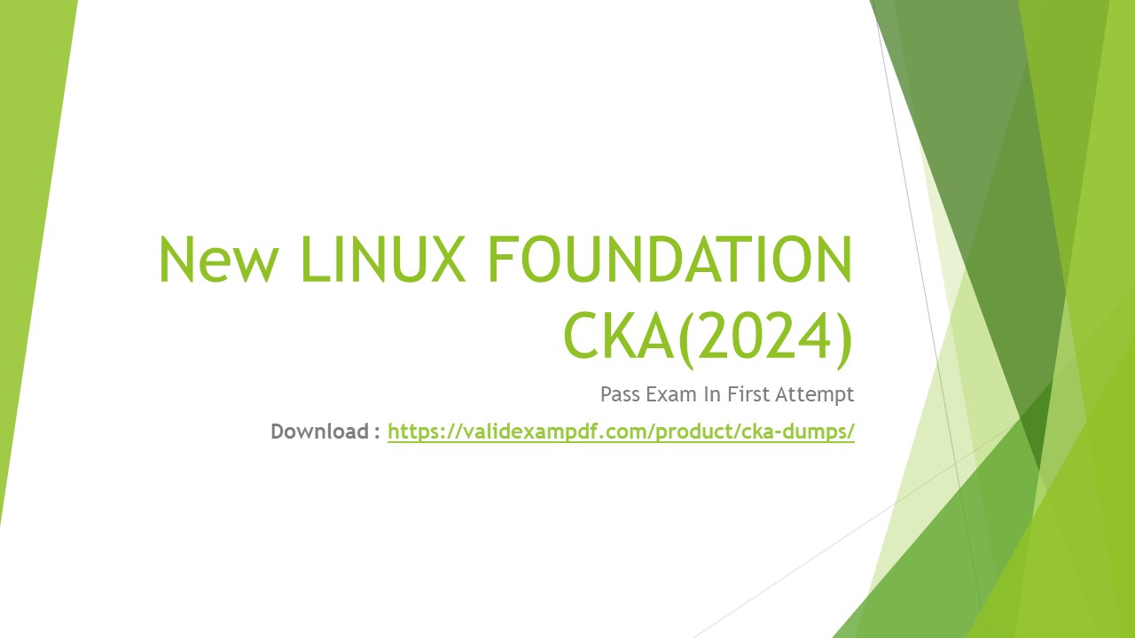 New CKA Dumps Pdf (2024)