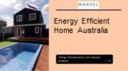 Energy Efficient Homes Australia