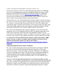 Earthmoving Equipment Market