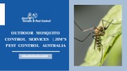 Outdoor Mosquito Control Services Jim's Pest Control Australia