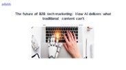 B2B Content Marketing Strategy - Aibiliti