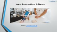 Hotel Reservations Software