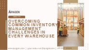Overcoming Common Inventory Management Challenges in Every Warehouse