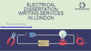 Electrical Dissertation Writing Services in London