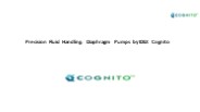 Precision Fluid Handling: Diaphragm Pumps by IDEX Cognito