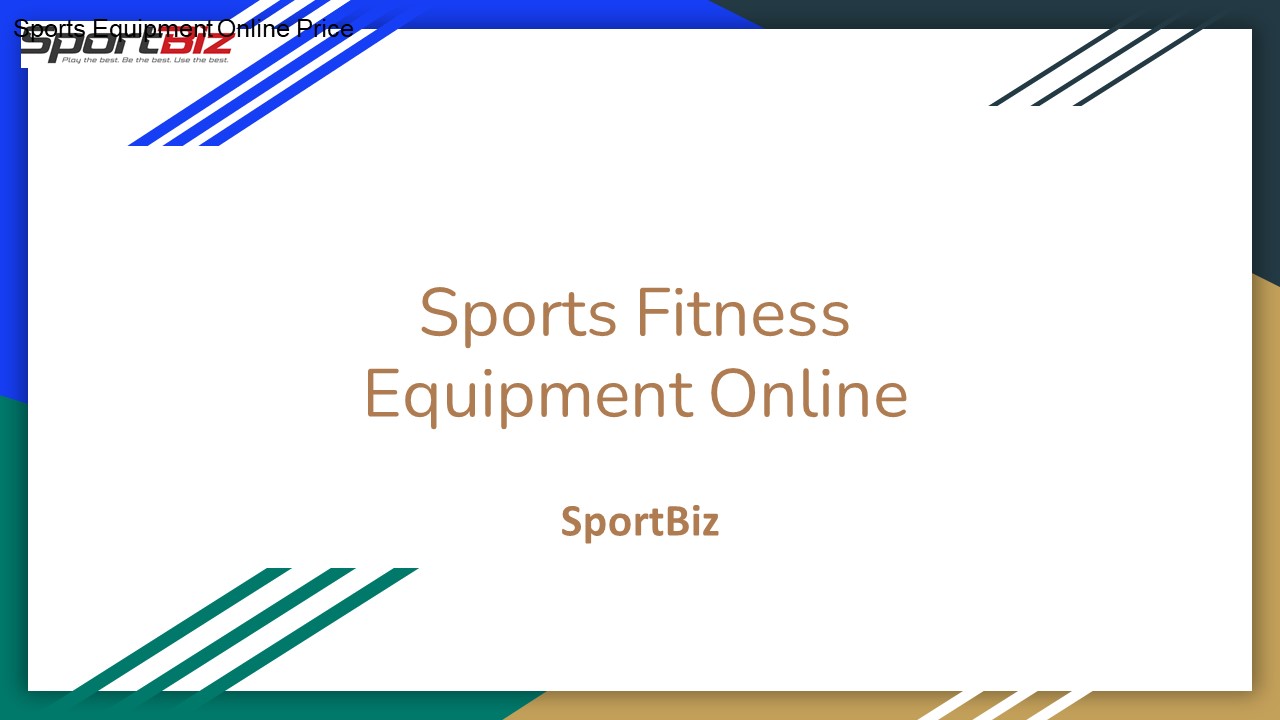 Sports Fitness Equipment Online-SportBiz