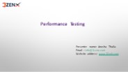 performance testing training in hyderabad