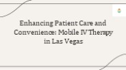 Mobile IV Therapy in Las Vegas