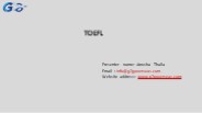 TOEFL coaching centers in hyderabad