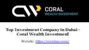 The Top Investment Company In Dubai