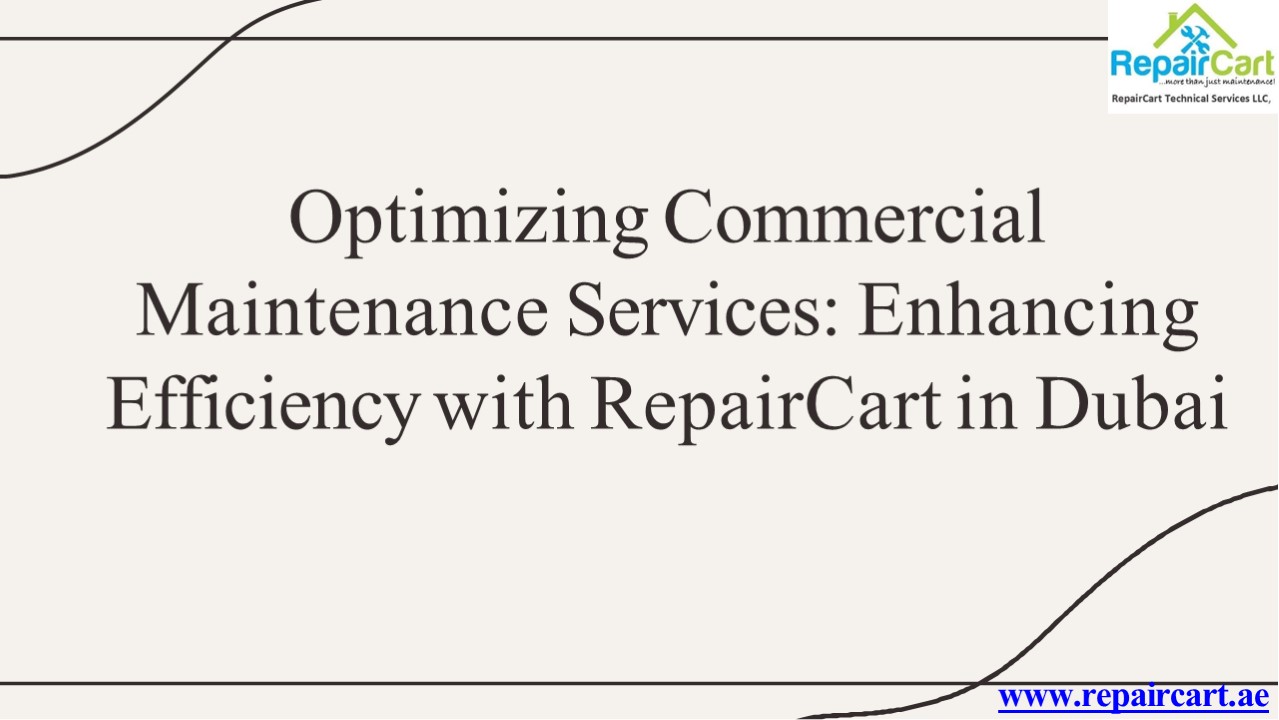 Commercial Office Maintenance Services in Dubai