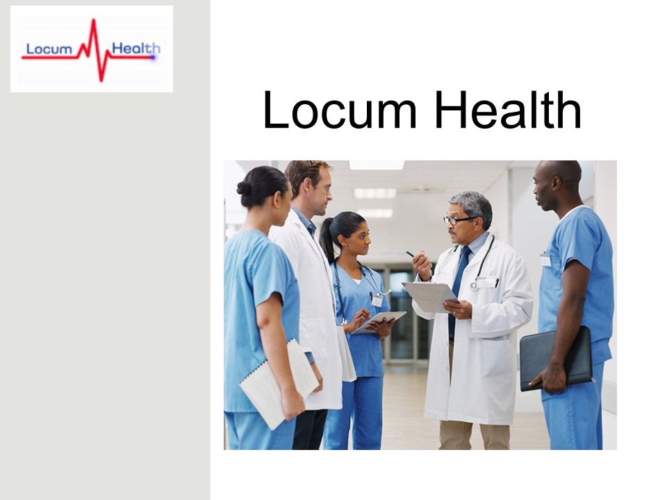 What is a locum physician associate?