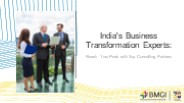 India's Business Transformation Experts