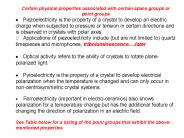 A Structural Study of Triboluminescence TL