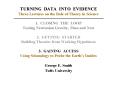 TURNING DATA INTO EVIDENCE Three Lectures on the Role of Theory in Science 1. CLOSING THE LOOP Testing Newtonian Gravity, Then and Now 2. GETTING STARTED Building Theories from Working Hypotheses 3. GAINING ACCESS Using Seismology to Probe PowerPoint PPT Presentation